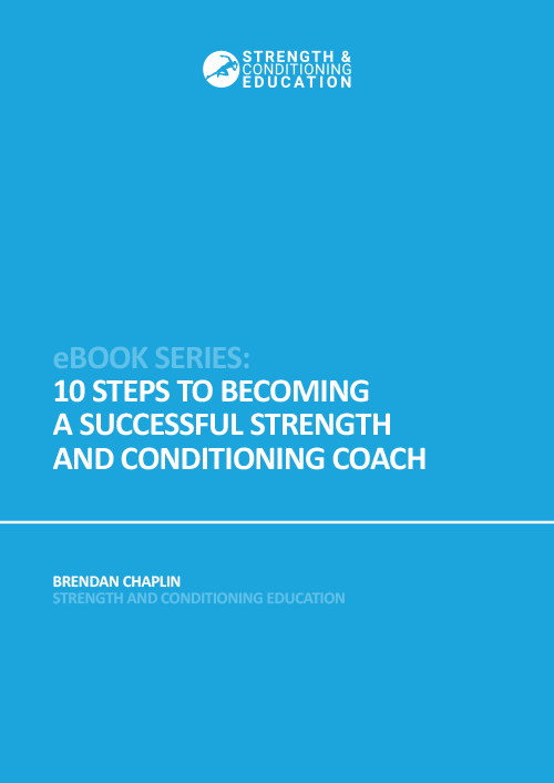 Free ebook - 10 steps to becoming an S&C coach