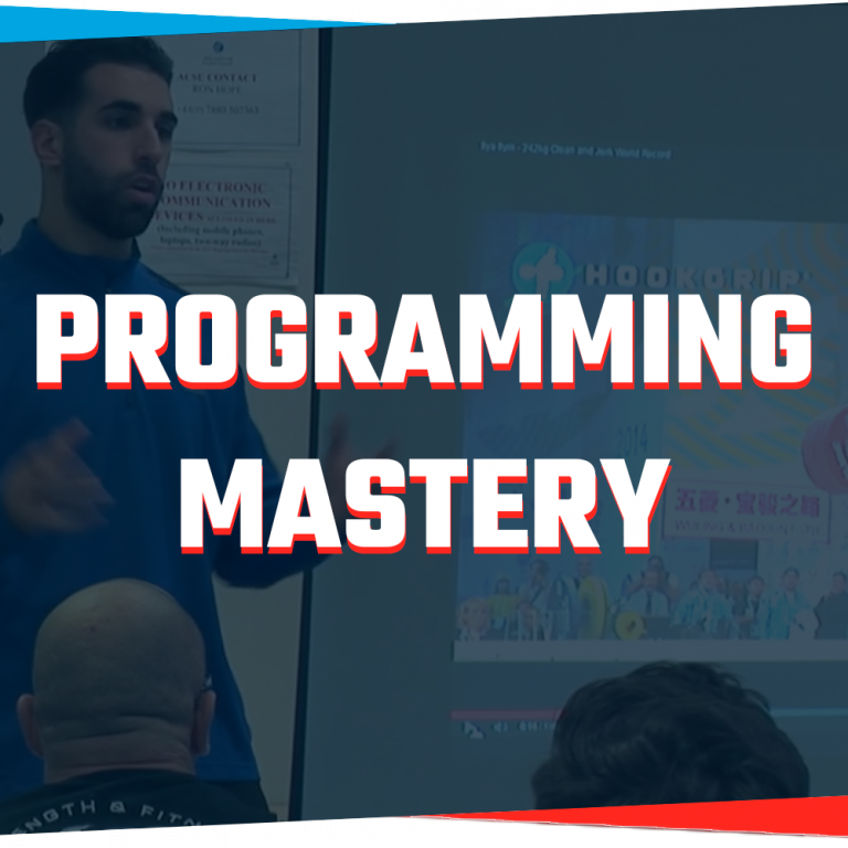 Strength and Conditioning Programming - Strength and Conditioning Education