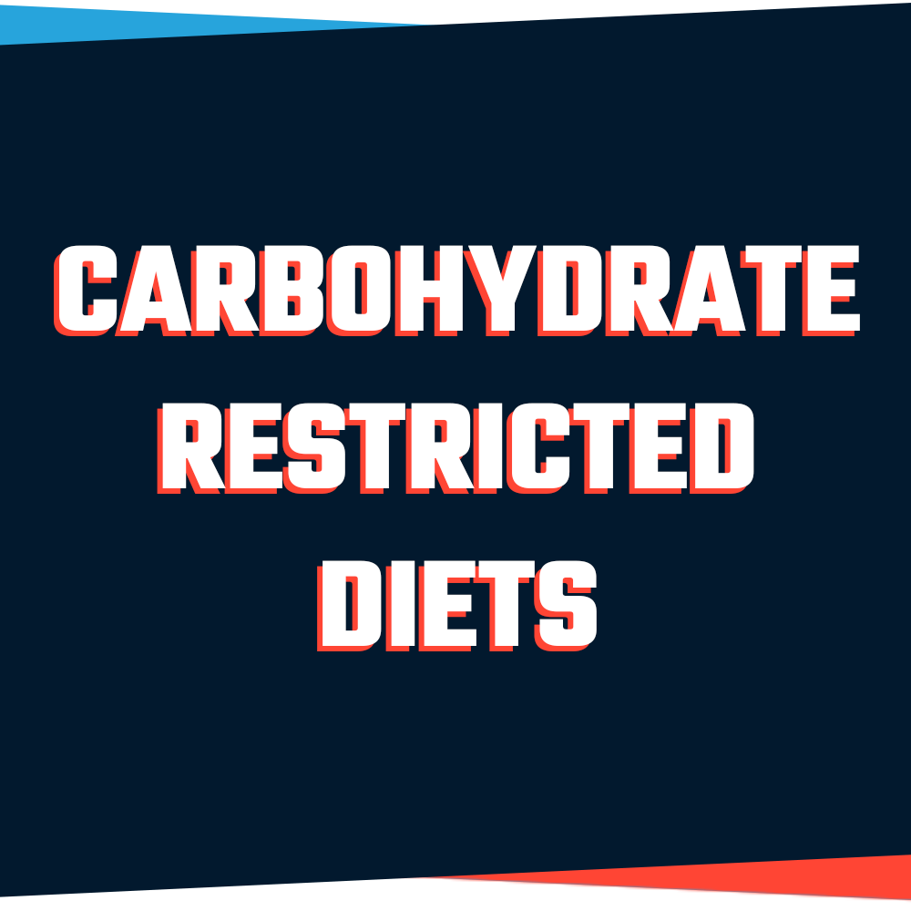 Carbohydrate Restricted Diets Strength and Conditioning Education
